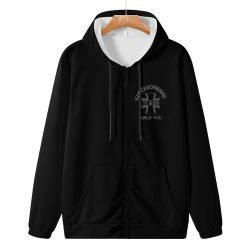 Kuromorimine Zip Hoodie Front