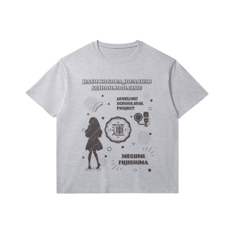 Love Live! Hasunosora T-Shirt, Megumi Fujishima