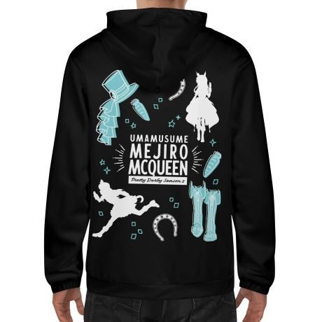 Pretty Derby, Mejiro McQueen Hoodie - Image 3