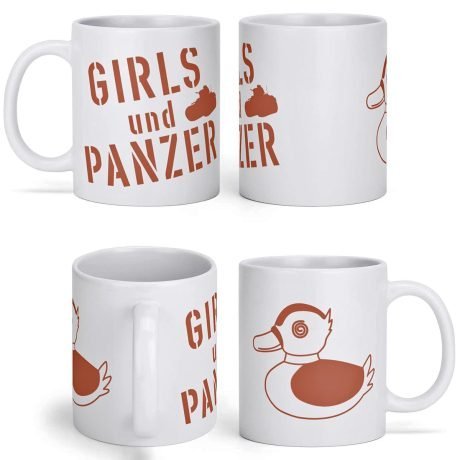 Girls und Panzer Mug, Kamo Team