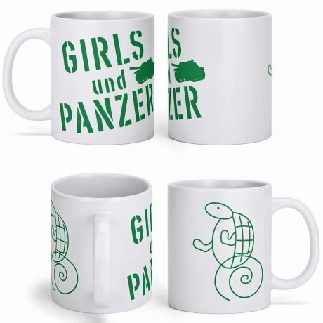 Girls und Panzer Mug, Kame Team