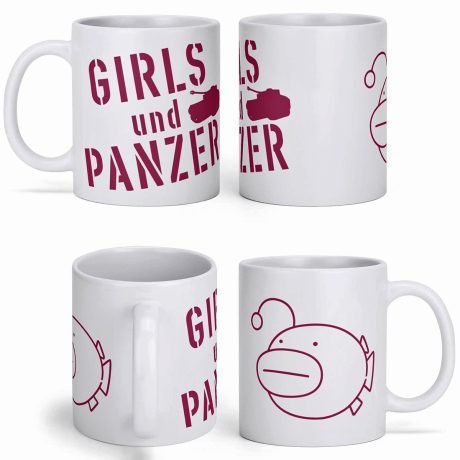 Girls und Panzer Mug, Anko Team