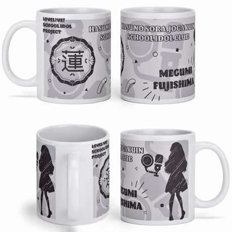 Love Live! Hasunosora Mug, Megumi Fujishima - Image 2