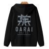 Oarai Zip Hoodie Back