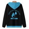 School Idol Club Shizuku Zip Hoodie Back