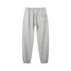 Sweatpants Gray Back