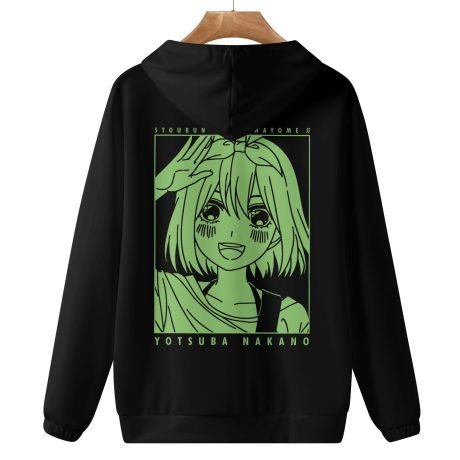 Quintessential Quintuplets Hoodie, Yotsuba Nakano