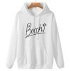 Bocchi Logo Hoodie White