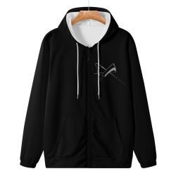 Hinamizawa Syndrome Polyester Zip Hoodie Front