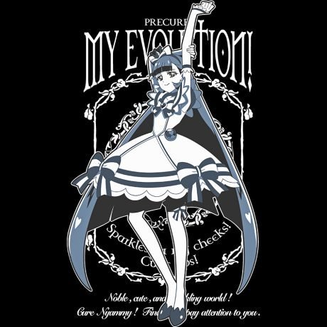 Pretty Cure T-Shirt, Cure Nyammy - Image 2