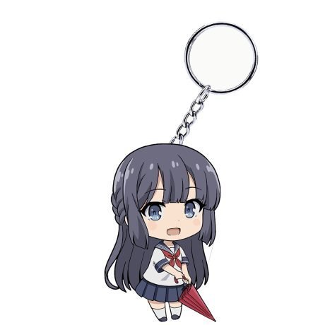 Rascal Does Not Dream Keychain, Shoko Makinohara