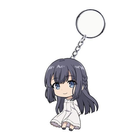 Rascal Does Not Dream Keychain, Shoko Makinohara