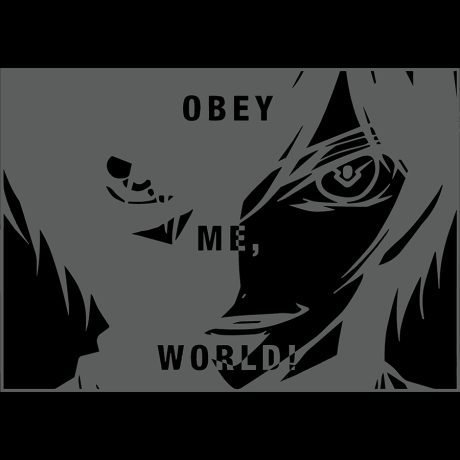 Code Geass T-Shirt, Obey Me World - Image 2