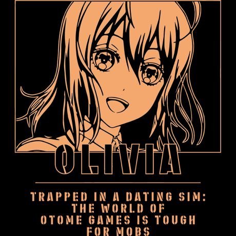 Trapped in a Dating Sim T-Shirt, Olivia - Image 2