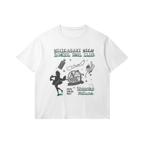 Love Live! Nijigasaki T-Shirt, Shioriko Mifune