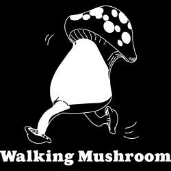 Walking Mushroom Art Preview