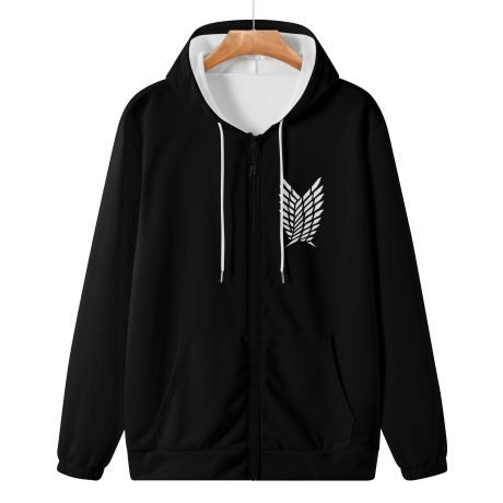 Attack on Titan Zip-up Hoodie - Image 2