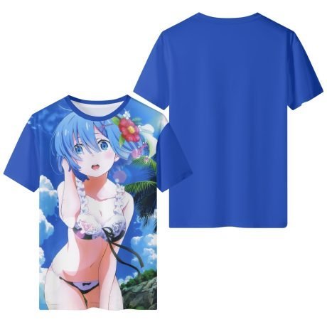 Re:Zero Full Graphic Rem T-Shirt - Image 2