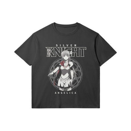 Hitoribocchi no Isekai Kouryaku T-Shirt, Silver Knight