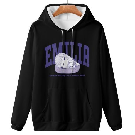 Re:Zero Sleeping Emilia Hoodie