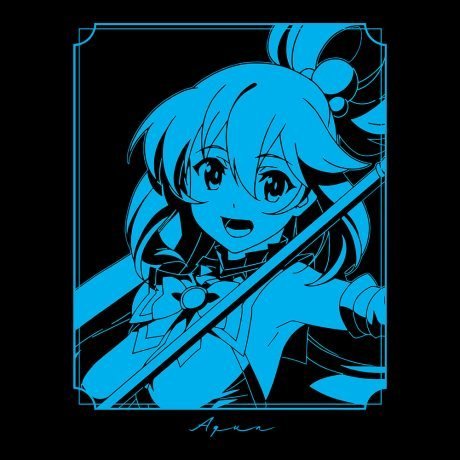 Konosuba, Aqua T-Shirt - Image 2