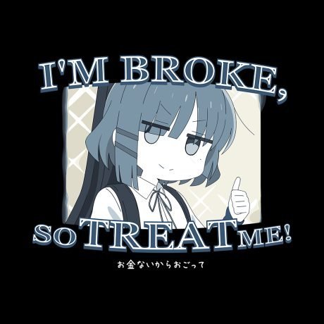 Bocchi the Rock! I'm Broke, Lightweight T-Shirt - Image 2