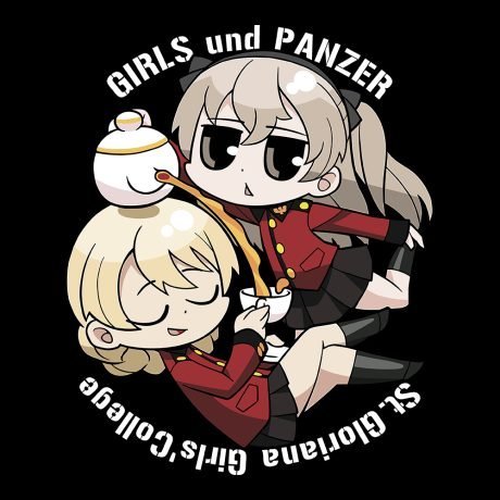 Girls und Panzer, St. Gloriana Girls College T-Shirt - Image 2