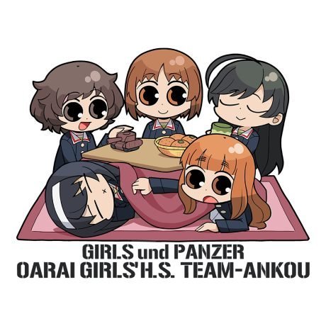 Girls und Panzer, Team Ankou T-Shirt - Image 2