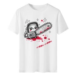 Kawaii Chainsaw 2 T Shirt White