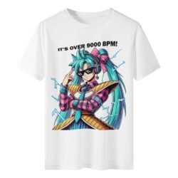 Miku Super Saiyan 3 T Shirt White