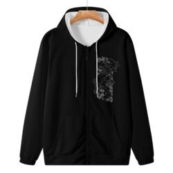 Sonic and Shadow Zip Hoodie Front