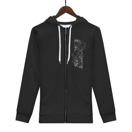 Sonic and Shadow Zip-up Hoodie (Thick Fabric)