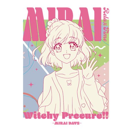 Pretty Cure Mirai Days T-Shirt, Asahina Mirai - Image 2