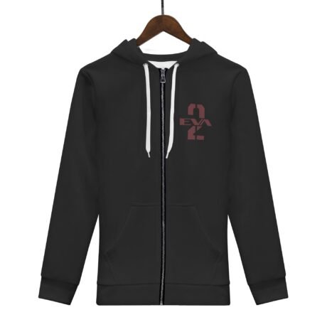 Evangelion, Asuka Zip-up Hoodie - Image 2