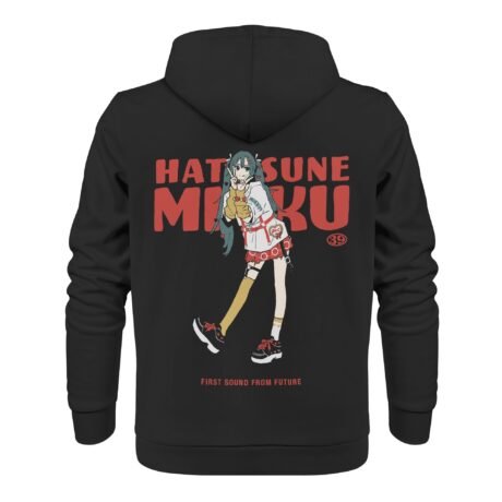 Hatsune Miku Zip-up Hoodie, First Sound From Future