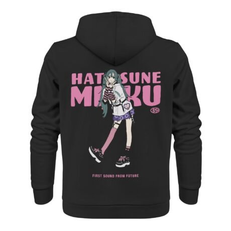 Hatsune Miku Zip-up Hoodie, First Sound From Future