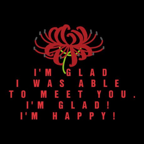 Lycoris Recoil Hoodie, Glad I Met You - Image 3