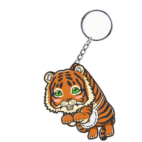 Red Cat Ramen Keychain, Krishna