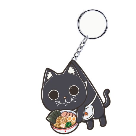 Red Cat Ramen Keychain, Sabu