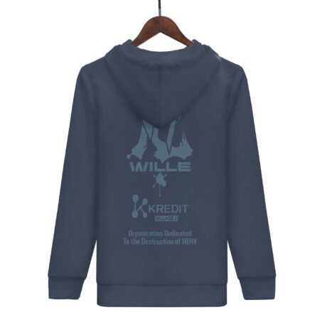 Evangelion, WILLE Zip-up Hoodie - Image 2