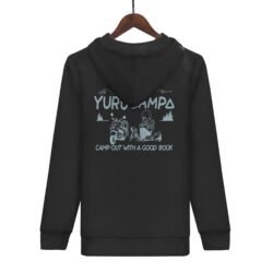 Yuru Camp S3 Zip Hoodie Back