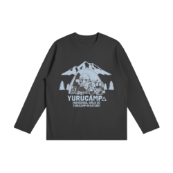 Yuru Camp in Nature Long Sleeve Shirt