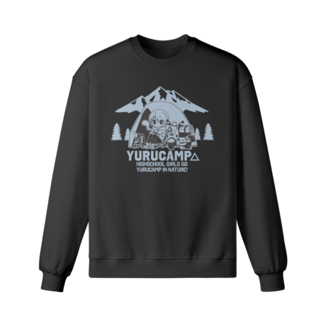 Yuru Camp in Nature Sweatshirt