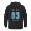 Miku 03 Zip Hoodie Back