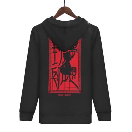 Touhou Project Zip-up Hoodie, Reimu Hakurei