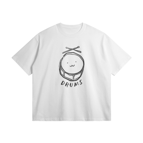 Girls Band Cry Heavyweight T-Shirt, Subaru Awa Drums