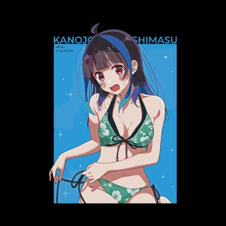 Rent a Girlfriend T-Shirt, Mini Yaemori - Image 2