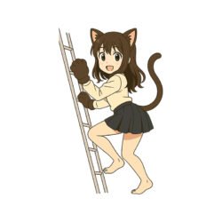Climbing Ladder Art Preview