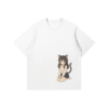 Kokoneko Sitting T Shirt Front