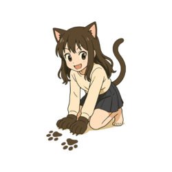 Making Paw Prints Art Preview